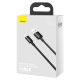 5. Baseus Superior kabel USB - USB Typ C 66 W (11 V / 6 A) Huawei SuperCharge SCP 1 m czarny (CATYS-01)