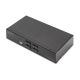 2. Przełącznik KVM, 4 portowy, 4K 60Hz, 4xDP IN, 1xDP OUT, 2xUSB A, 2x Audio IN&OUT