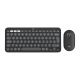 5. Logitech 920-012239 klawiatura Dołączona myszka Uniwersalne RF Wireless + Bluetooth QWERTY Amerykański międzynarodowy Grafitowy