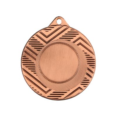 Medal brązowy ogólny z miejscem na emblemat 25 mm - medal stalowy