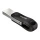 12. Pendrive SanDisk iXpand GO SDIX60N-128G-GN6NE (128GB; Lightning, USB 3.0; kolor srebrny)