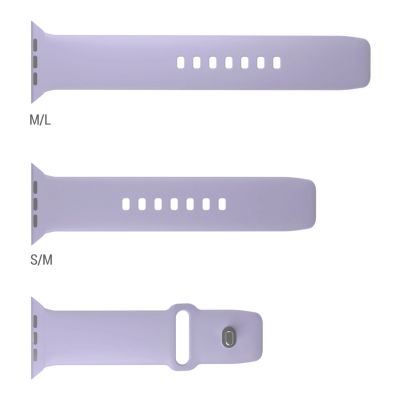 8. Pasek Puro Icon na Apple Watch 38/40/41/42mm - fioletowy