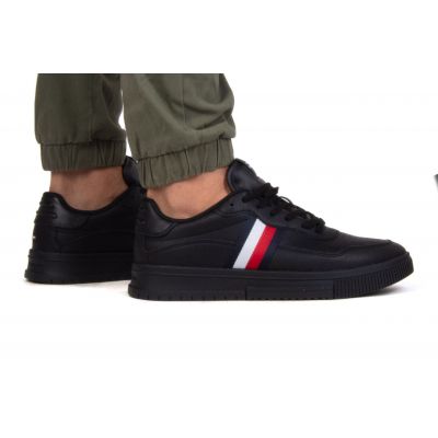 7. Buty Tommy Hilfiger Supercup Leather Stripes M FM0FM048240GQ