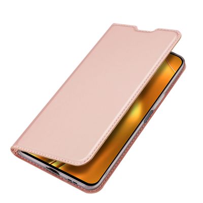 4. Dux Ducis Skin Pro kabura etui pokrowiec z klapką Xiaomi Poco F4 5G różowy