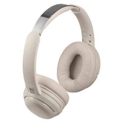 4. DEFENDER SŁUCHAWKI NAUSZNE BLUETOOTH FREEMOTION B475 ANC BEŻOWE 63475