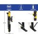 29. POMPKA ROWEROWA MINI Z MANOMETREM 2w1 ALU MICHELIN 8 bar(120PSI)