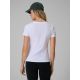 2. T-shirt slim gładki damski 4F 4FRMM00TTSHF3619-10S