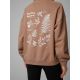 6. Bluza dresowa loose z kapturem damska 4F 4FRSS26TSWSF2836-83S