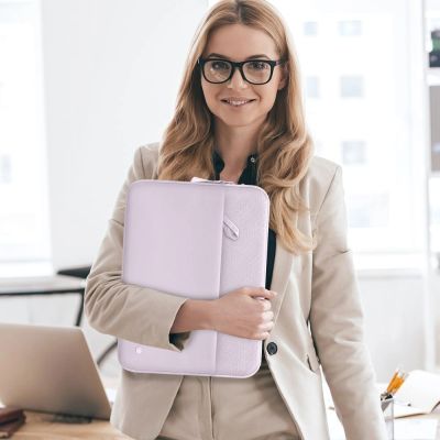 10. Pokrowiec Tech-Protect Sleeve na laptopa 15-16" - różowy
