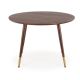 TABLE DINING BROWN 110X76X72
