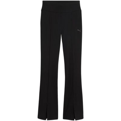 2. Legginsy damskie Puma Rib Flared czarne 694028 01