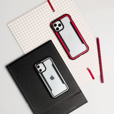 10. Raptic X-Doria Shield Case etui iPhone 14 pancerny pokrowiec opal