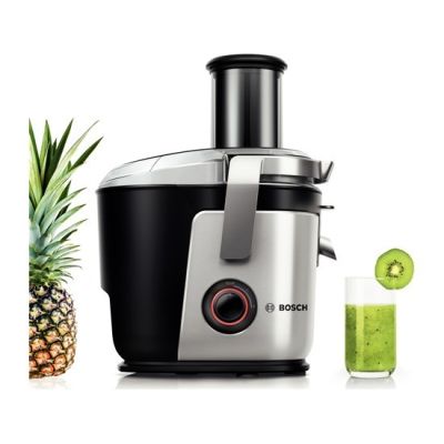 10. Sokowirówka BOSCH MES4000 (1000W; kolor czarny, kolor srebrny)