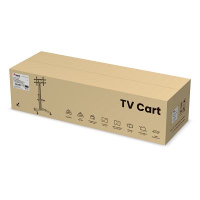 10. Equip 650630 uchwyt do telewizorów 2,18 m (86") Srebrny