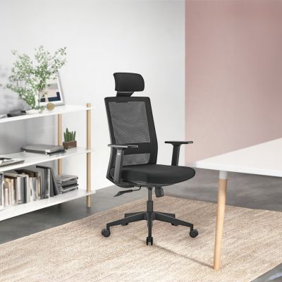 7. ERGO OFFICE FOTEL BIUROWY ERGONOMICZNY PREMIUM ER-425 Z WYSOKIM OPARCIEM MAX 150KG