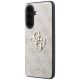 2. Etui Guess Leather 4G Metal Logo na Samsung Galaxy A37 5G - różowe