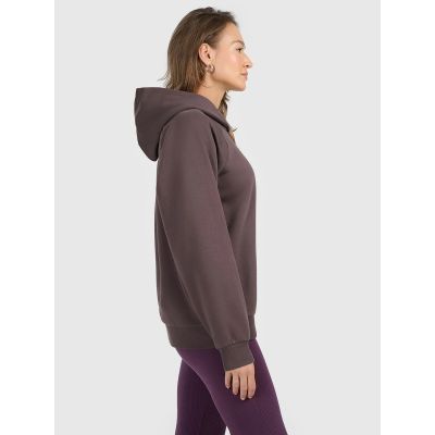 3. Bluza dresowa nierozpinana z kapturem damska 4F 4FRAW25TSWSF2775-82S