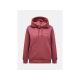 Bluza damska PEAK PERFORMANCE W Original Small Logo Hood kolor czerwony