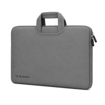 Torba na laptop Wozinsky WNT-15G 15.6" z chowaną rączką neoprenowa - szara