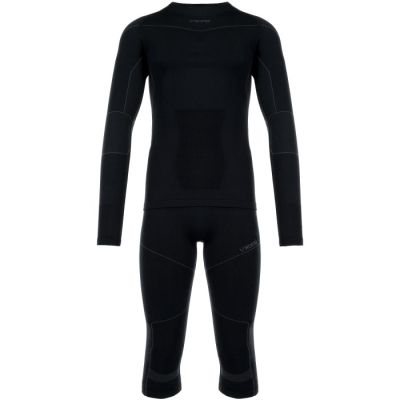 Bielizna męska VIKING Gary 3/4 Set Bamboo roz. L czarna