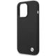 6. Etui BMW Silicone Metal Logo na iPhone 15 Pro Max - czarne