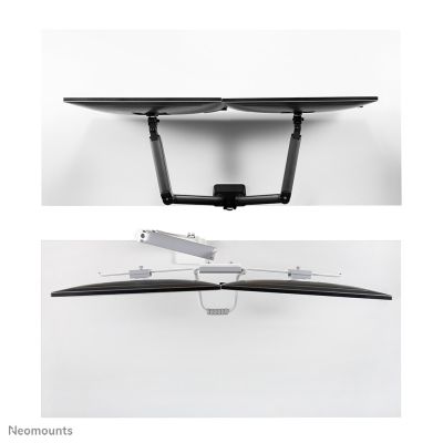 7. Neomounts DS75-450WH2 uchwyt / stojak do monitorów 81,3 cm (32") Biurko Biały