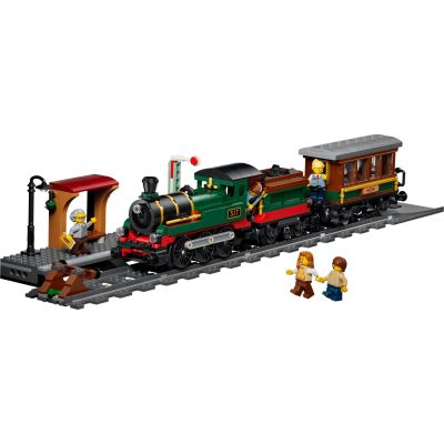 7. LEGO City 60511 - Retro pociąg z lokomotywą parową