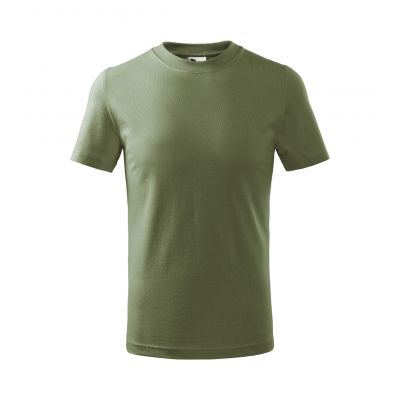3. Koszulka Malfini Basic Jr MLI-13809 khaki