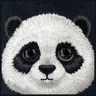 9. Etui Nimmy Big Eyed Pet 2.0 Panda na iPhone 16 - czarne