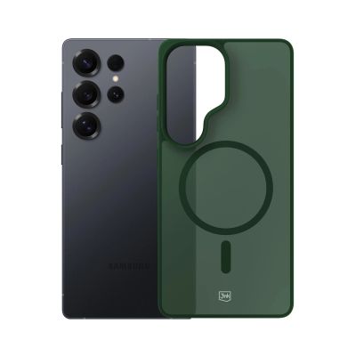 3. Etui 3mk Smoke MagCase na Samsung Galaxy S25 Ultra - zielone-półprzezroczyste