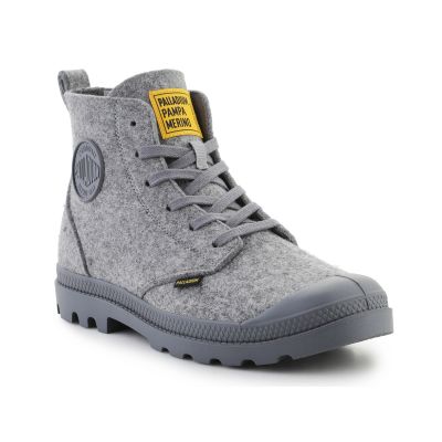 6. Buty Palladium Pampa Hi Merino 74377-027-M Grey