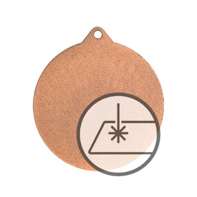 3. Medal z grawerem na laminacie