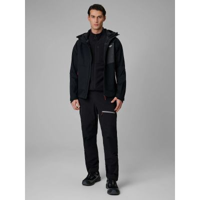 11. Kurtka softshell wiatroodporna 4F PRO membrana 10000 męska 4F 4FWSS26TSOFM541-20S