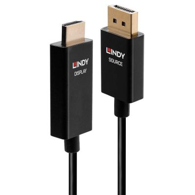 Lindy 40925 adapter kablowy 1 m DisplayPort HDMI Czarny