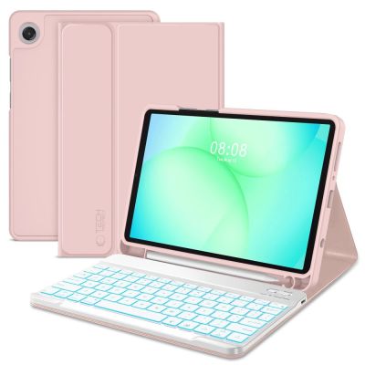 Etui Tech-Protect SC Pen na Samsung Galaxy Tab A9 / A11 8.7 X110 / X115 / X133 / X135 - różowe