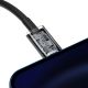 6. Kabel Baseus Superior Series 20W USB-C - Lightning z Power Delivery 2m - czarny