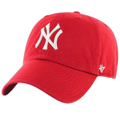 Czapka z daszkiem 47 Brand New York Yankees MLB Clean Up Cap B-RGW17GWS-RD 