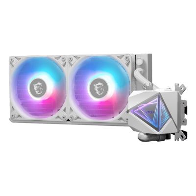 MSI MAG Coreliquid I240 Procesor Zestaw do chłodzenia płynami 12 cm Biały 1 szt.