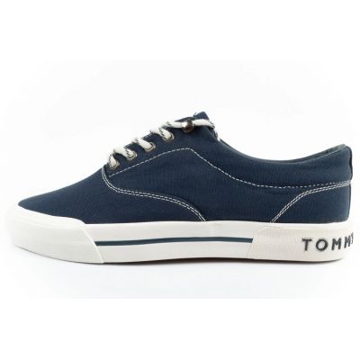 2. Tommy Hilfiger buty sportowe męskie trampki modne wygodne granatowe