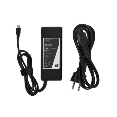 4. GREEN CELL ZASILACZ / ŁADOWARKA USB-C 90W 5V-9V-12V-15V/3A, 20V/4.5A POWER DELIVERY (AD139P)