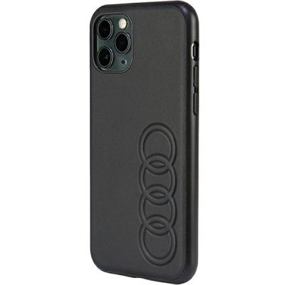 3. Etui Audi Synthetic Leather na iPhone 11 Pro - czarne