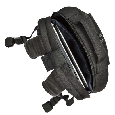 2. RIVACASE PLECAK NA LAPTOP 17,3" TEGEL, CZARNY, 23L, MATERIAŁ WODOODPORNY, KIESZENIE NA TABLET 10,1", SMARTFON, DOKUM., AKCES.