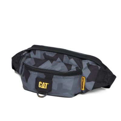 4. Torba biodrowa Raymond Caterpillar MILLENNIAL CLASSIC Black/Grey Fractal Camo (84062-676)