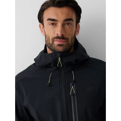 6. Kurtka softshell wiatroodporna membrana 8000 męska 4F 4FRAW26TSOFM699-20S