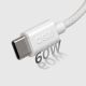 7. Kabel SBS TECABLETISSUETCCG USB-C - USB-C 1,5m 60W w oplocie - szary