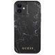 3. Etui Guess Marble na iPhone 12 mini - czarne
