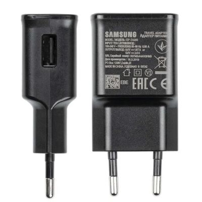 2. Ładowarka sieciowa Samsung EP-TA200EBE USB-A 15W z kablem EP-DR140ABE USB-A - USB-C (OOB Bulk - opakowanie zastępcze) - czarna