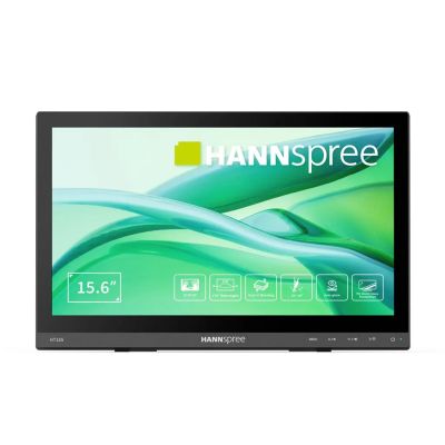 2. Hannspree HT165HPB monitor komputerowy 39,6 cm (15.6") 1920 x 1080 px Full HD LCD Ekran dotykowy Czarny
