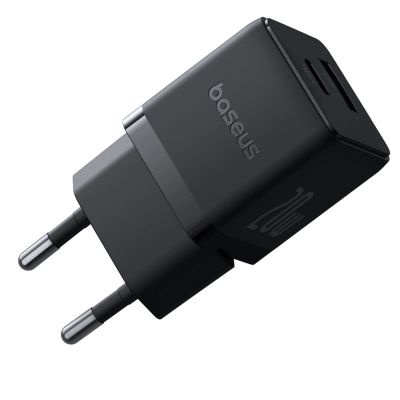 4. Ładowarka sieciowa Baseus Palm 20W USB-C USB-A - czarna
