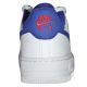 10. Buty damskie Nike Air Force 1 White/Deep royal blue - CT3839-101